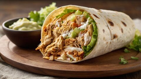 Shredded Chicken Burrito Taco Bell Recipe