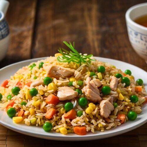 15 Minute Chicken Fried Rice Recipe