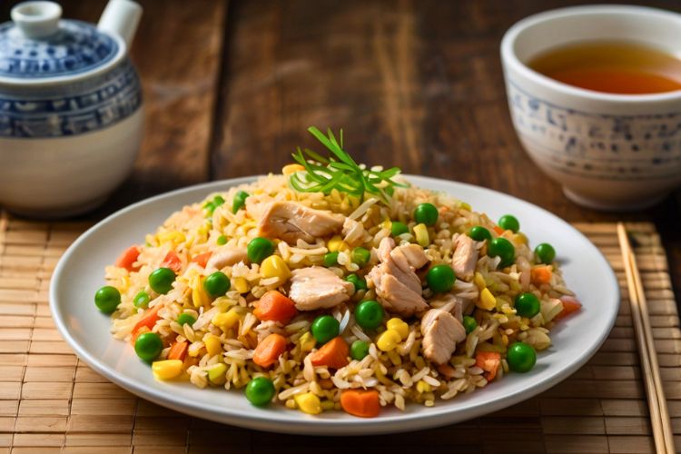 15 Minute Chicken Fried Rice Recipe
