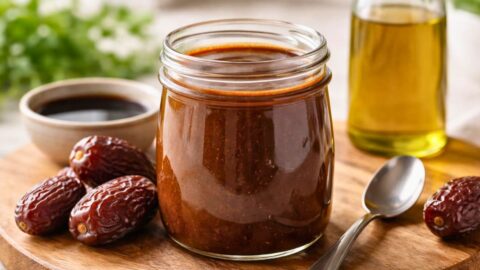 Cava Balsamic Date Vinaigrette Recipe
