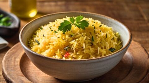Cava Saffron Rice Recipe
