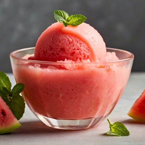Ninja Creami Watermelon Lemonade Sorbet Recipe