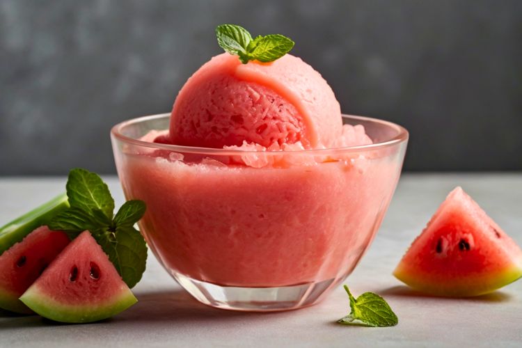 Ninja Creami Watermelon Lemonade Sorbet Recipe