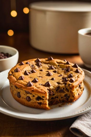 One Bowl Chocolate Chip Cookie Cake Recipe