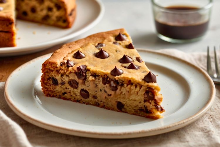 One Bowl Chocolate Chip Cookie Cake Recipe