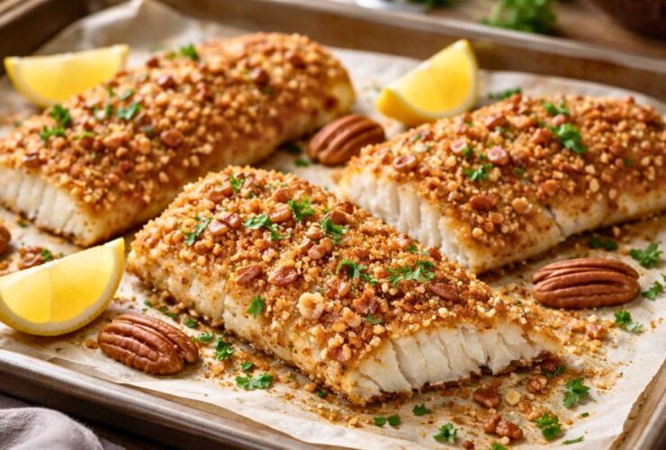 Pecan Crusted Grouper Recipe