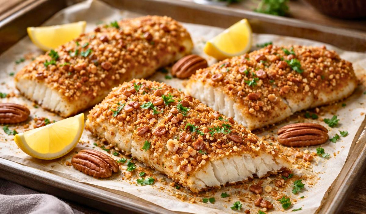 Pecan Crusted Grouper Recipe