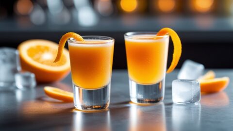 Orange Tea Shot