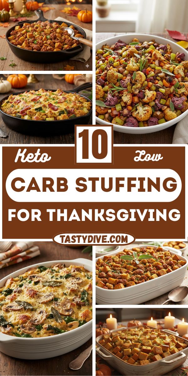 10 Keto and Low Carb Stuffing Recipes for Thanksgiving