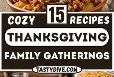 15+ Cozy Thanksgiving Recipes for Family Gatherings