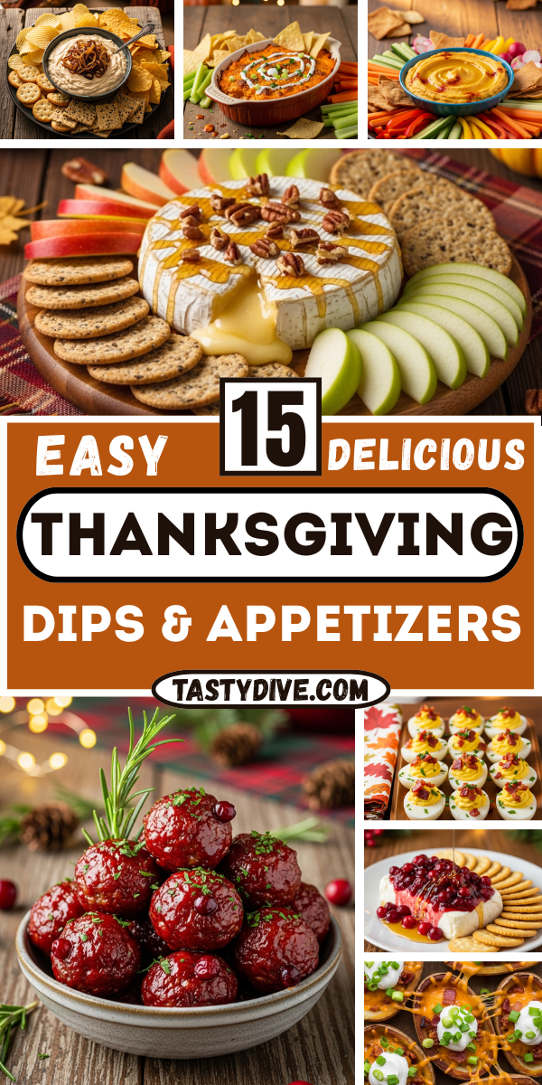 15 Delicious Thanksgiving Dips & Appetizers
