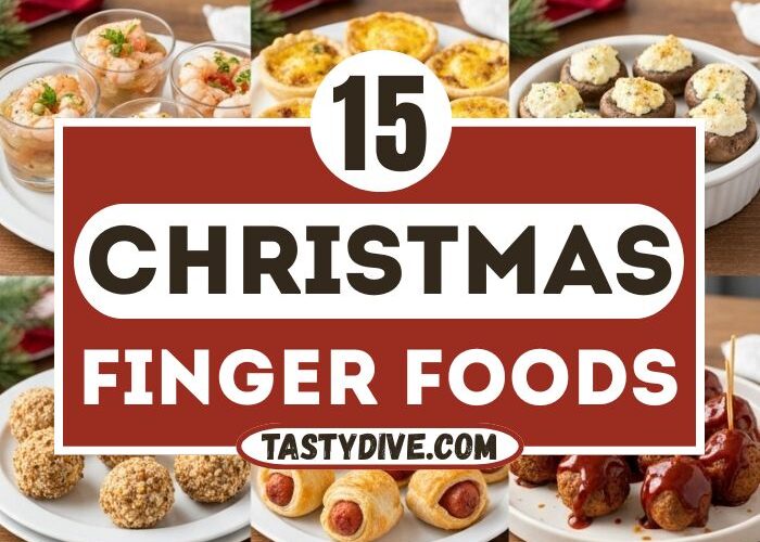 15 Easy Christmas Finger Foods