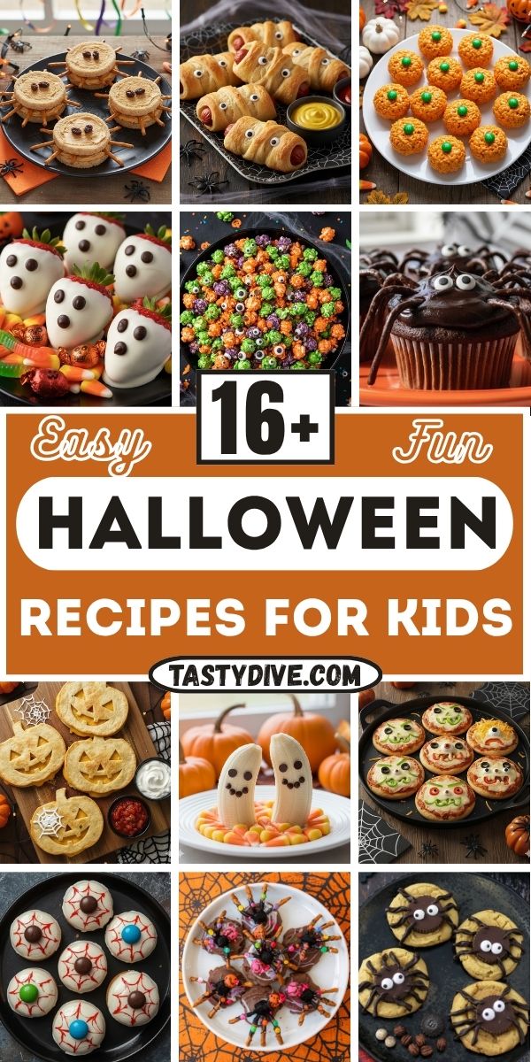 16 Fun and Easy Halloween Recipes for Kids