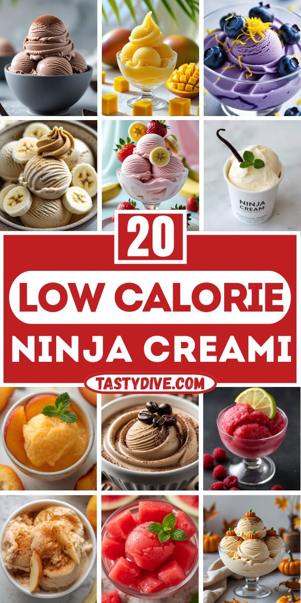 20 Delicious Low Calorie Ninja Creami Recipes