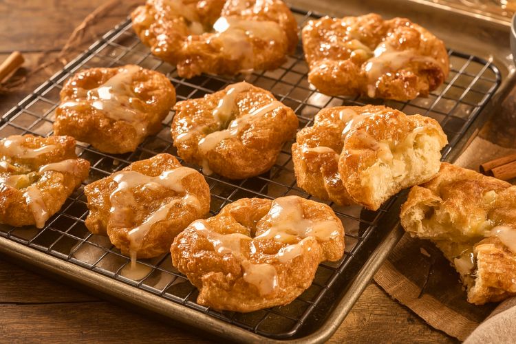 Baked Apple Fritters Recipe