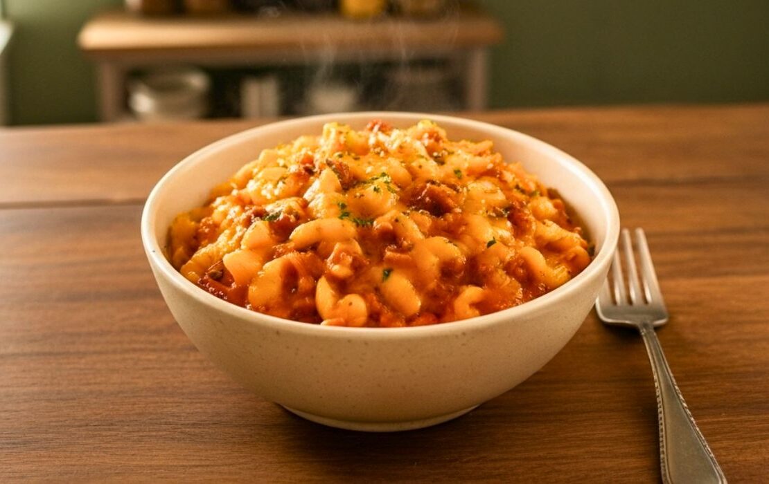 Cheesy Taco Pasta Recipe