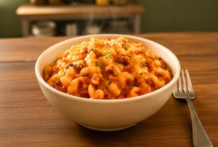 Cheesy Taco Pasta Recipe