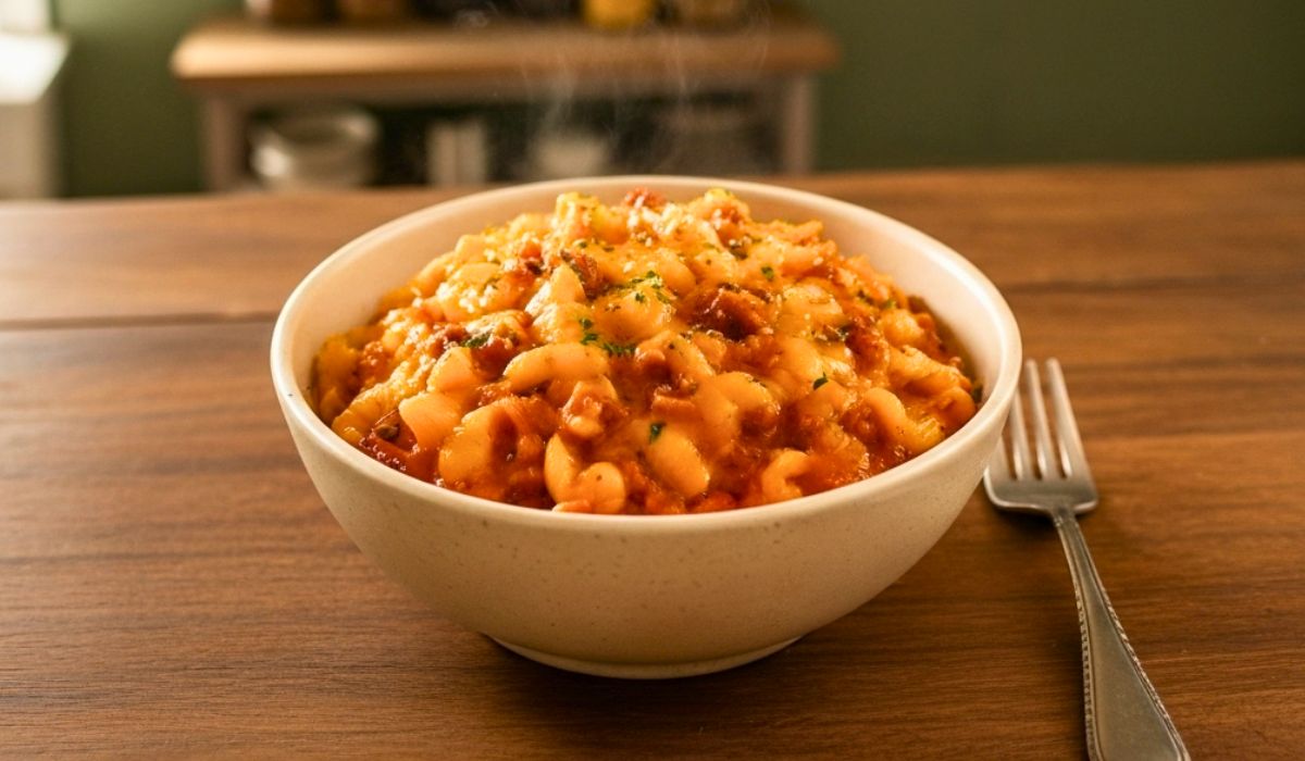 Cheesy Taco Pasta Recipe