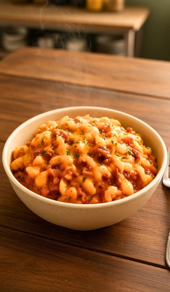 Cheesy Taco Pasta Recipe