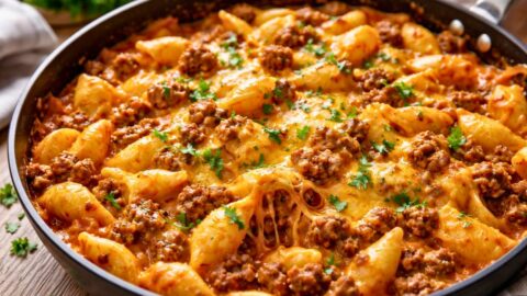 Cheesy Taco Pasta Recipe