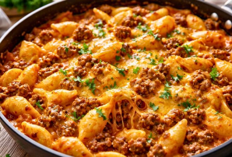 Cheesy Taco Pasta Recipe