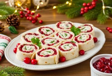 Christmas Cranberry Roll-Ups Recipe