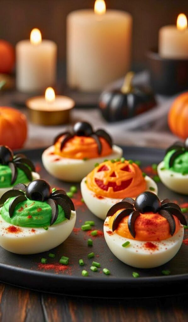 Deviled Eggs Halloween Recipe