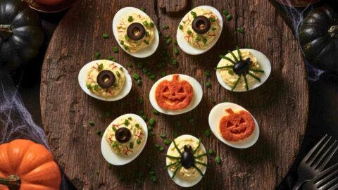 Deviled Eggs Halloween Recipe