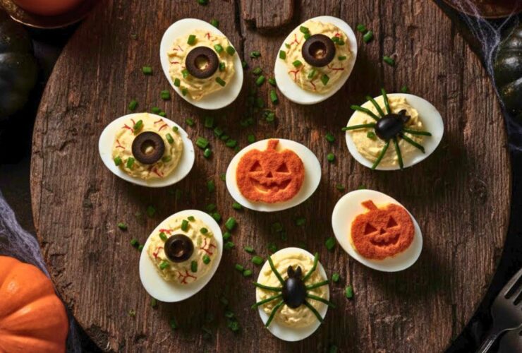 Deviled Eggs Halloween Recipe