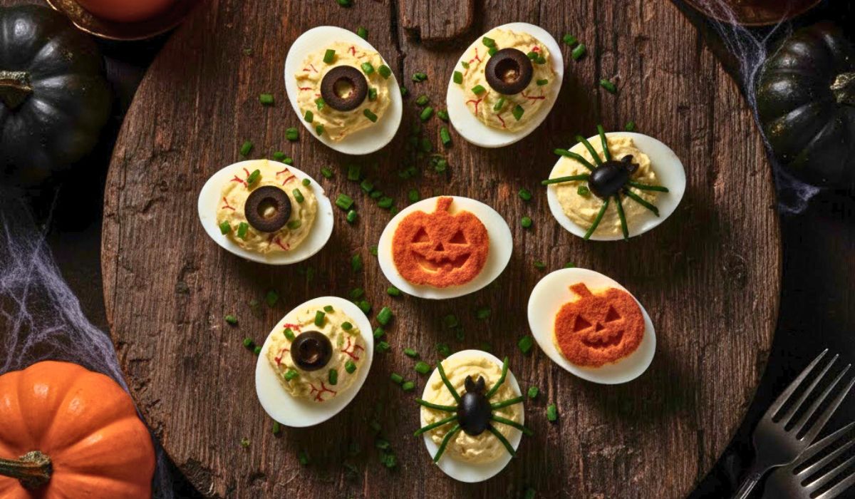 Deviled Eggs Halloween Recipe