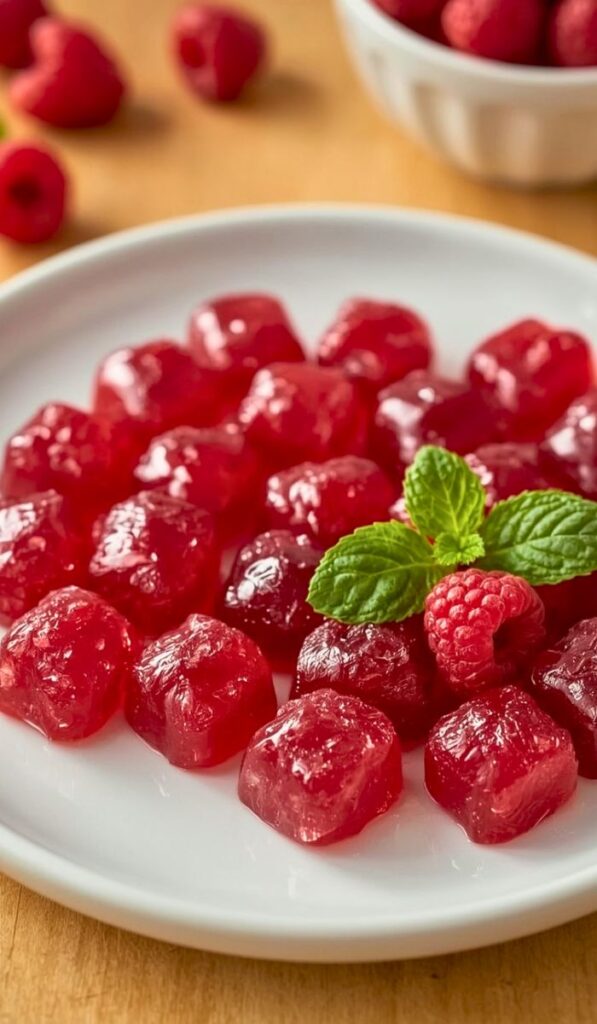 Easy Homemade Raspberry Pectin Gummies