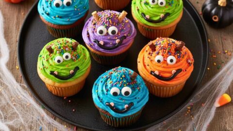 Halloween Monster Cupcakes Recipe