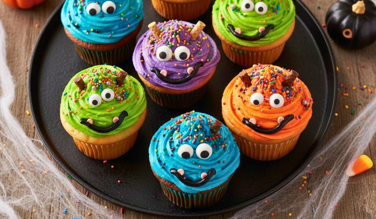 Halloween Monster Cupcakes Recipe