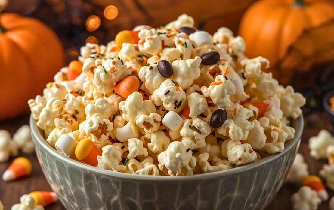 Halloween Popcorn Recipe