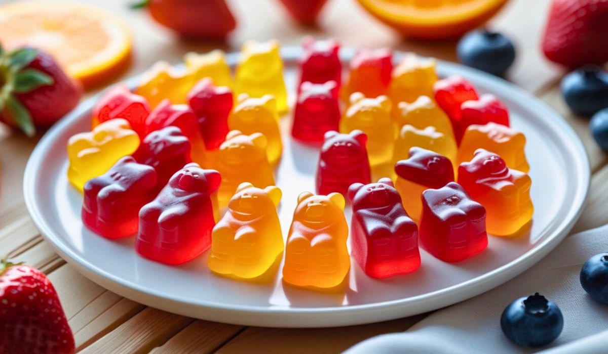 Healthy Gelatin Gummy Bears
