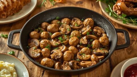 Mushroom Thanksgiving Recipe