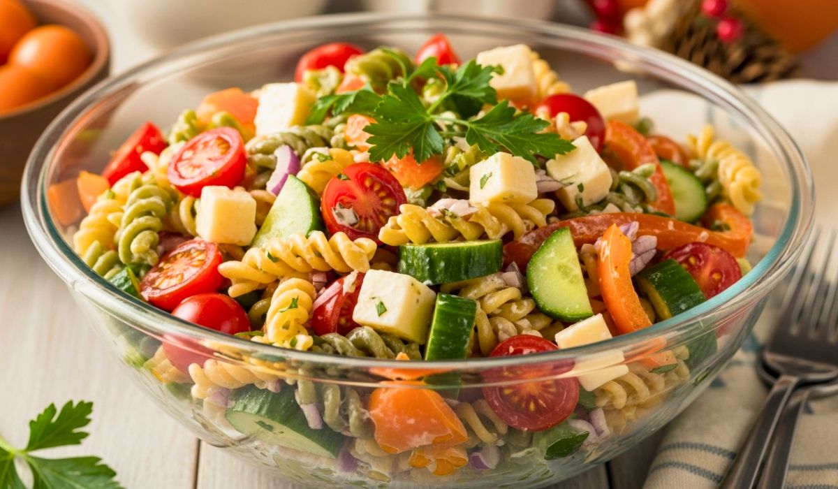 Thanksgiving Pasta Salad Recipe