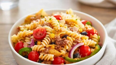 30-Minute Taco Pasta Salad Recipe