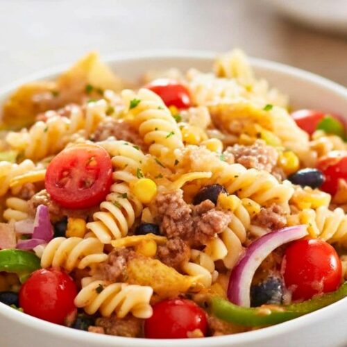 30-Minute Taco Pasta Salad Recipe