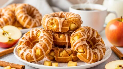 Apple Fritter Waffle Donuts Recipe