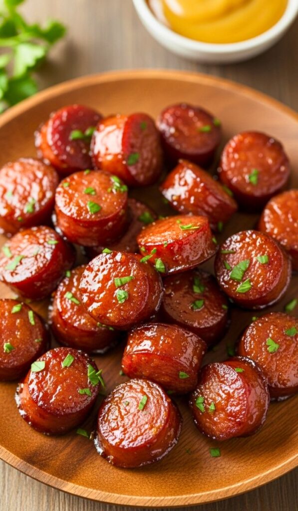 Candied Kielbasa Bites Recipe