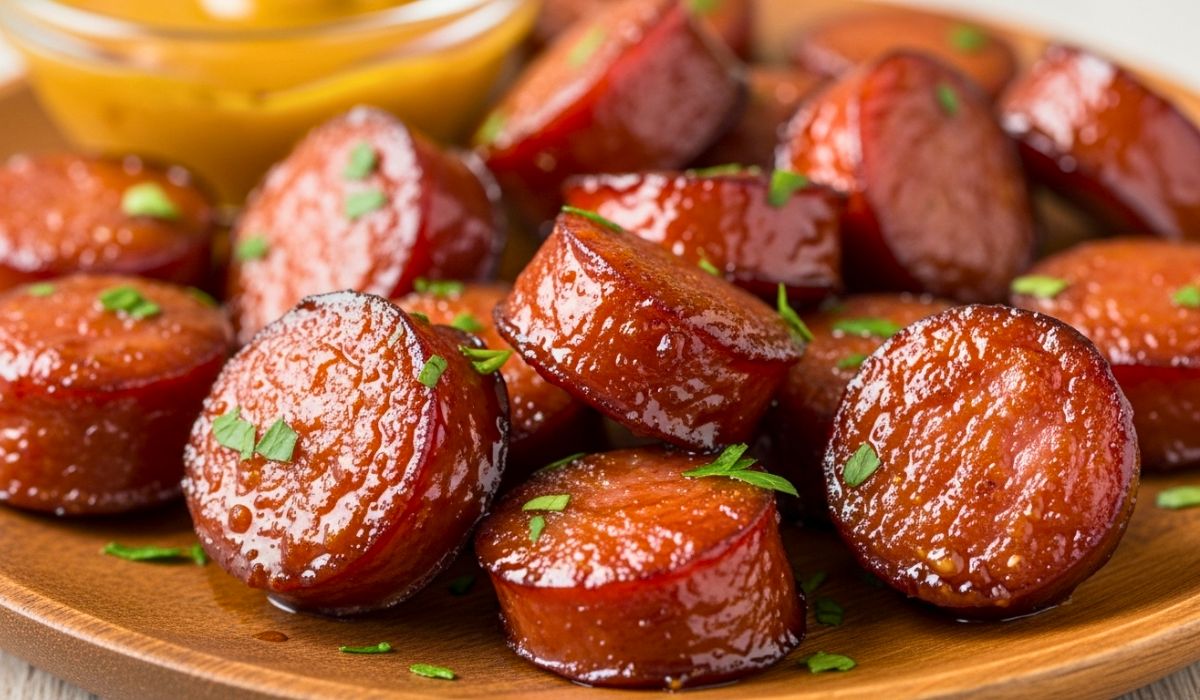Candied Kielbasa Bites Recipe