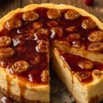 Caramelized Banana Cheesecake with Rum Glaze Recipe