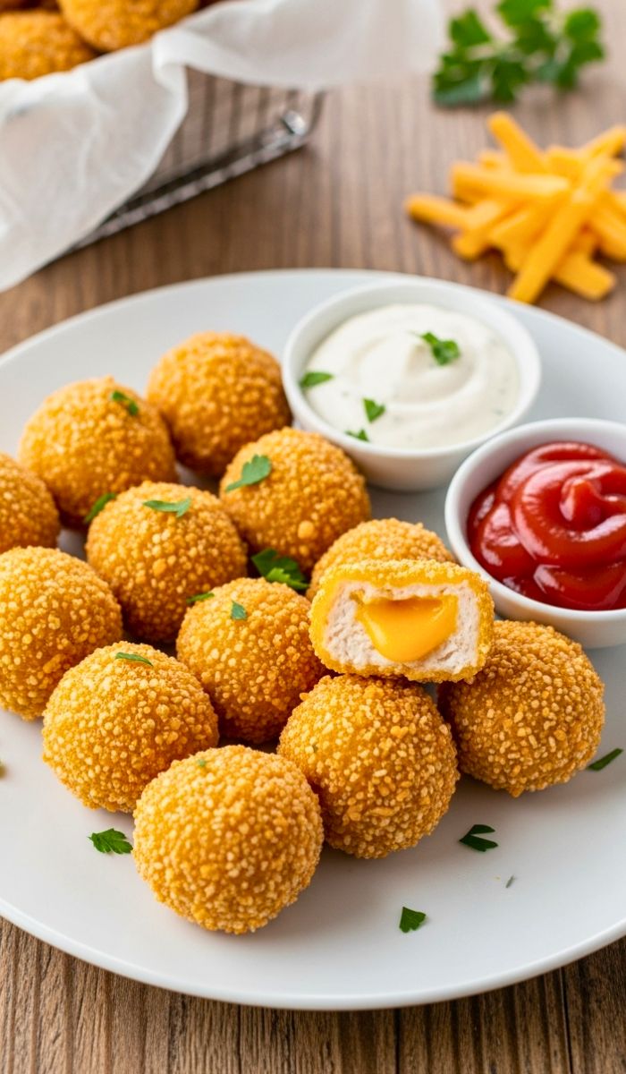 Cheese Chicken Nuggets Recipe