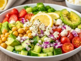 Chickpea Feta Avocado Salad Recipe