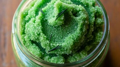 Christmas Tree Sugar Scrub Recipe