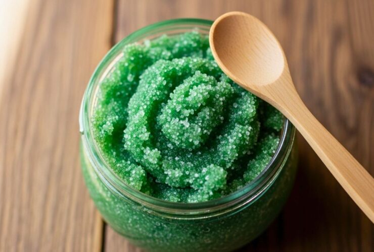 Christmas Tree Sugar Scrub Recipe