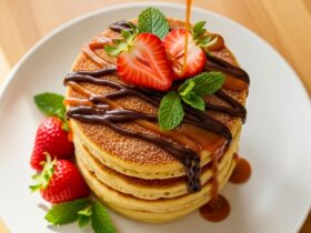 Churro Inspired Pancakes Recipe