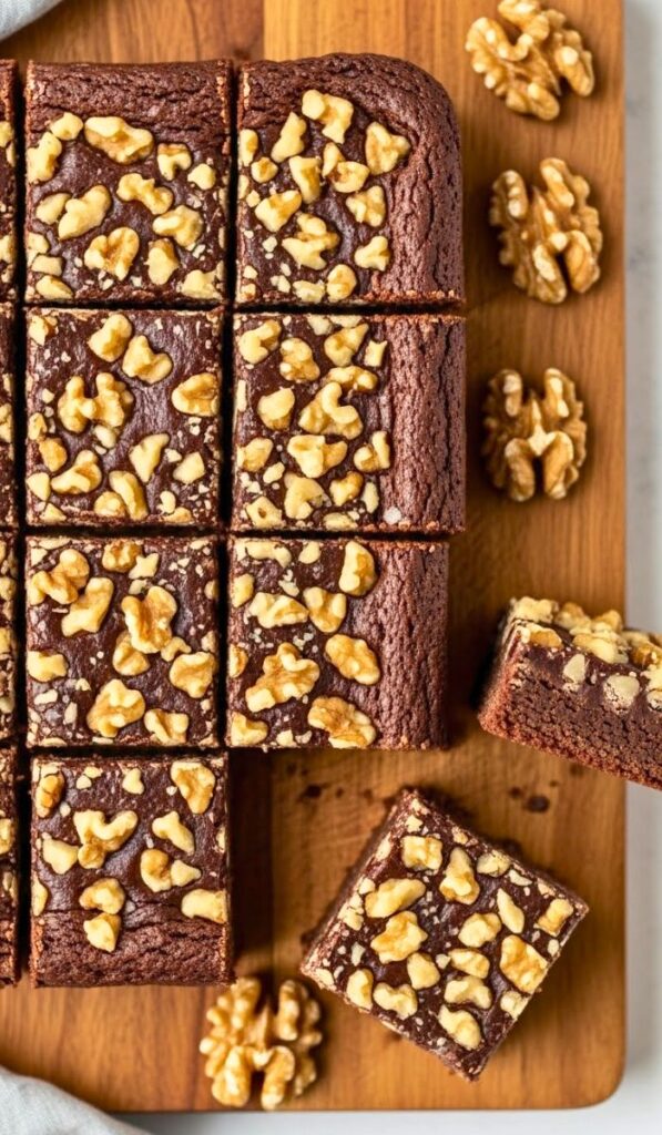 Classic Fudge Nut Bars Recipe