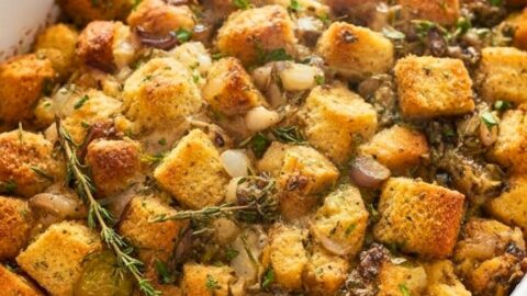 Classic Keto Bread Stuffing Recipe